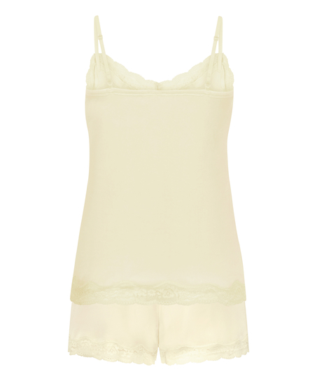 Velours Pyjama Set, Yellow