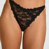 Highleg Thong Aveline, Black