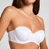 Angie Padded Strapless Underwired Bra, White