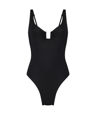 Shaping Santorini Swimsuit, Black