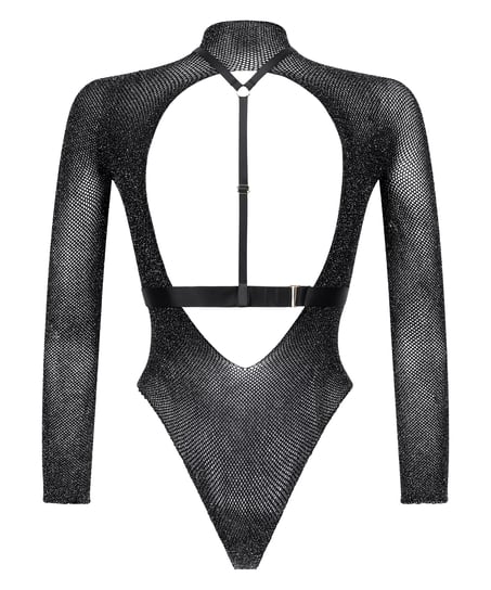 Private Body Harness Set, Black