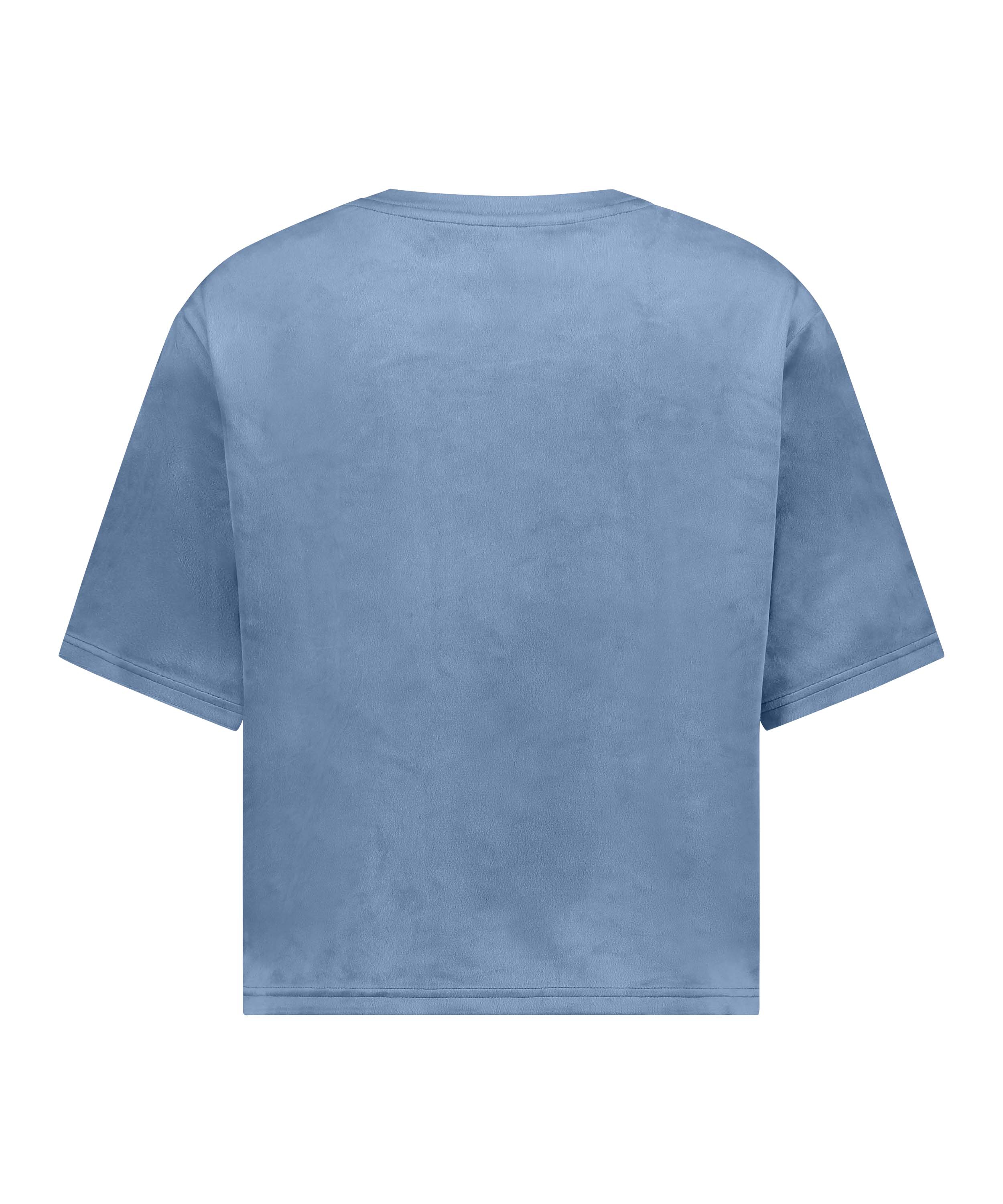Top Velours Pocket, Blue, main