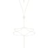 Harness body chain, Yellow
