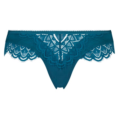 Ariana High Leg Brazilian, Blue