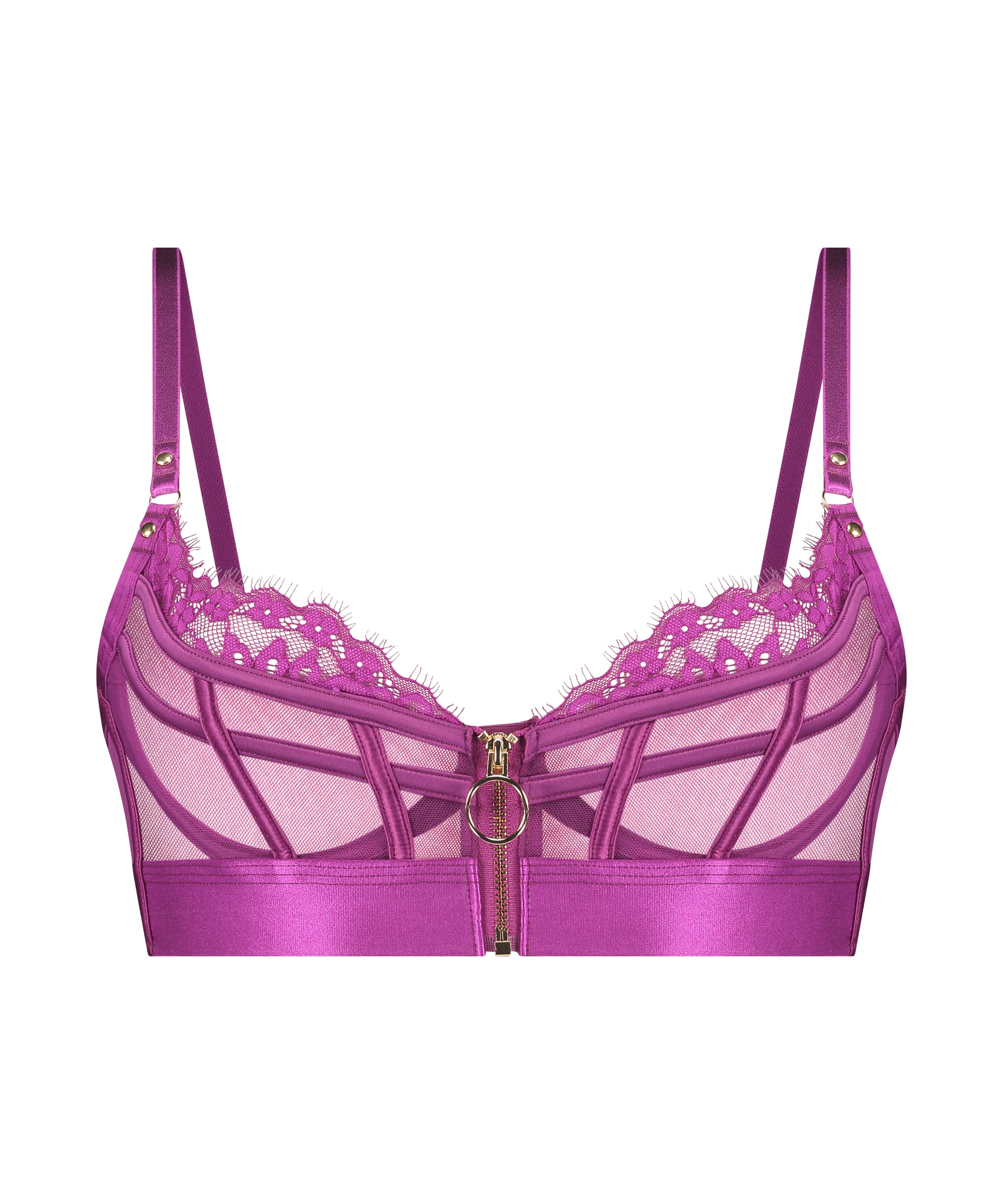 Sable Non-Padded Underwired Bra, Purple, main