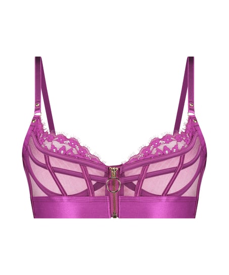 Sable Non-Padded Underwired Bra, Purple