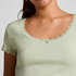 Pointelle Top Lace, Green