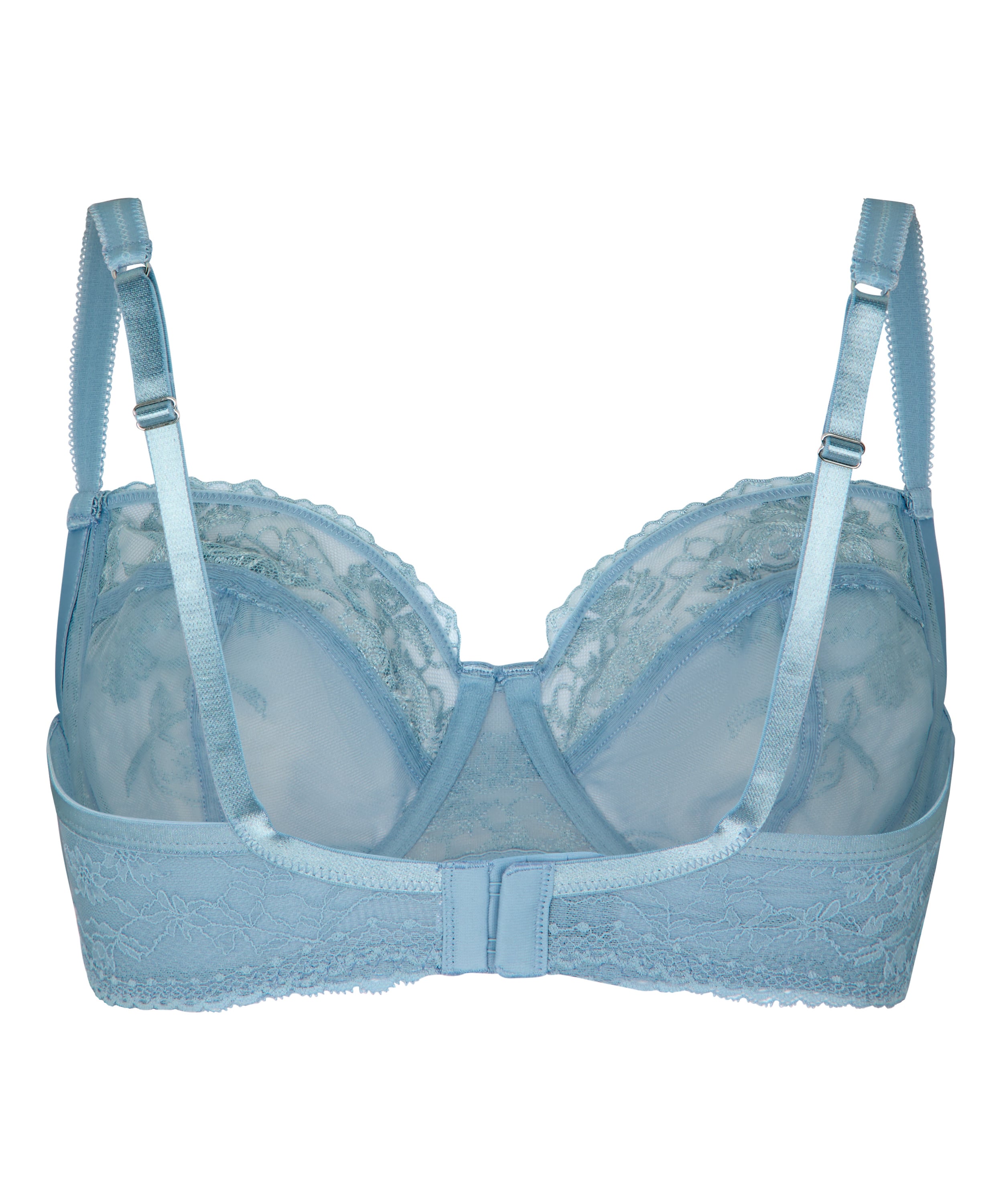 Non-Padded Underwired Bra Nola, Blue, main