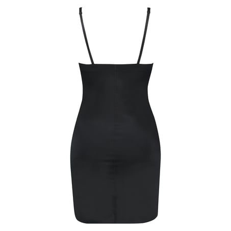 Sculpting scuba dress, Black