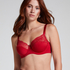 Sophie Non-Padded Underwired Bra, Red
