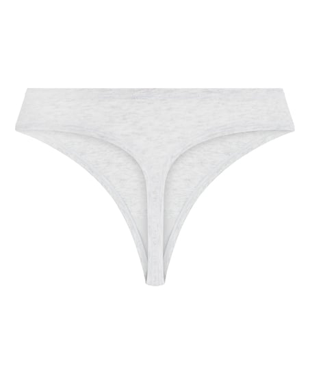 Thong Soft Cotton, Gray