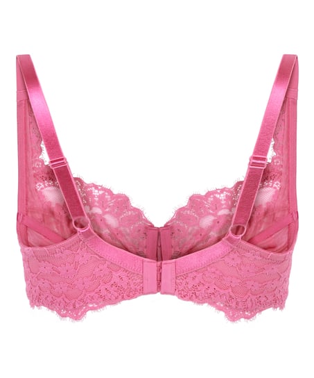 Daisy Non-Padded Underwired Bra, Pink