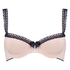 Padded underwired bra Pebbles, Pink