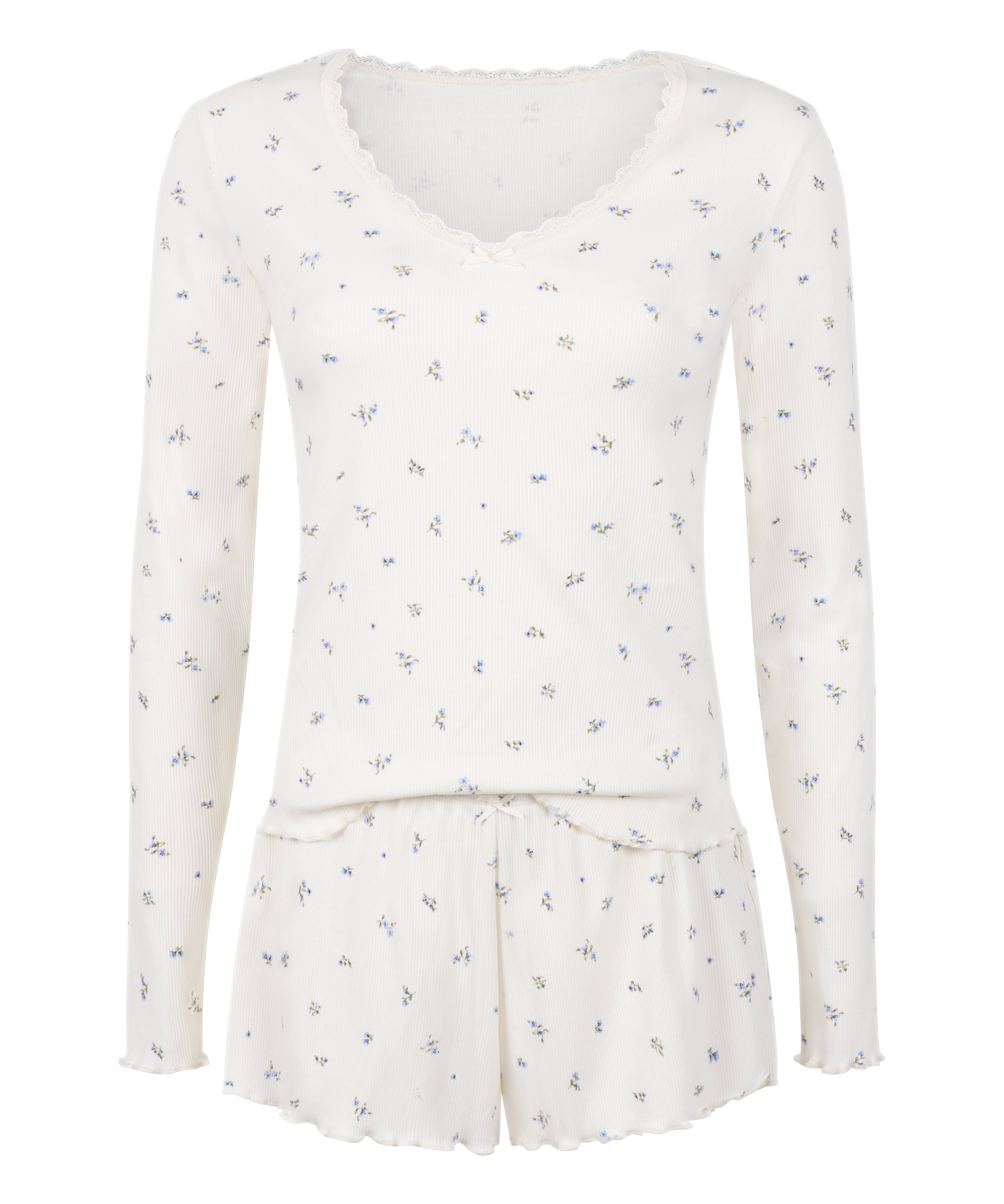 Pyjama Set Daisy, White, main