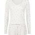 Pyjama Set Daisy, White