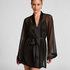 Maxime Tulle Kimono, Black