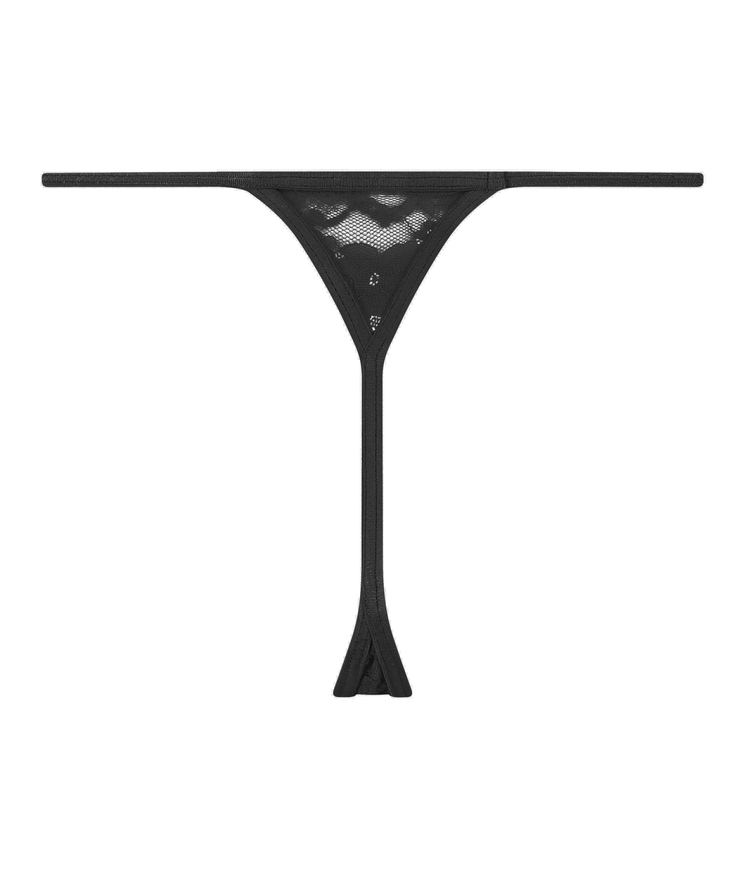 Mini Thong, Black, main
