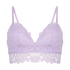 Shiloh Padded Longline Non-Underwired Bra, Purple
