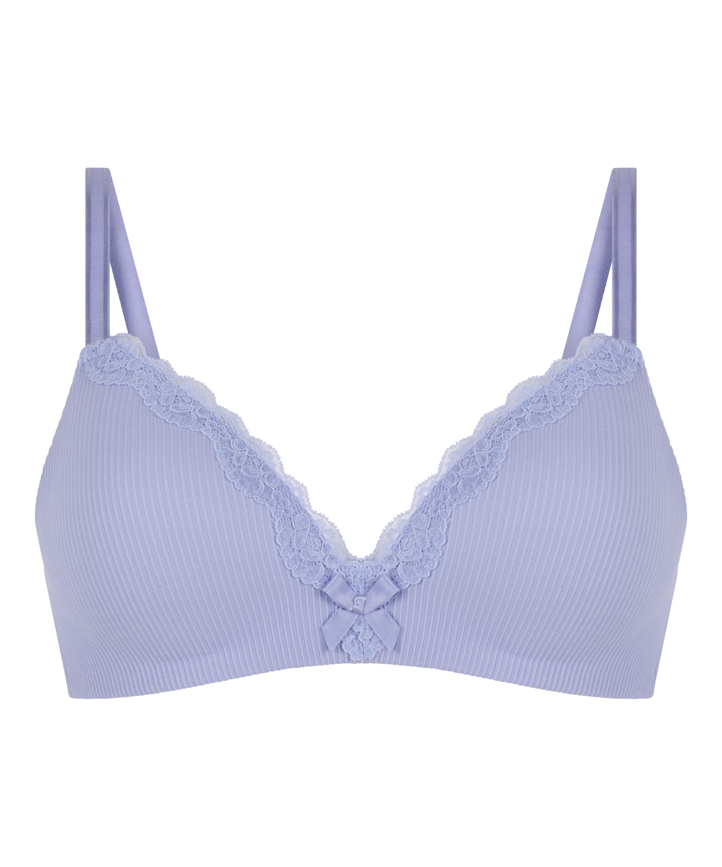 Lola Padded Non-Wired Bra, Purple, main