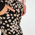 Petite Pyjama Pants Daisy, Black