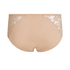 Mid Waisted Knickers Superslip Lace, Beige