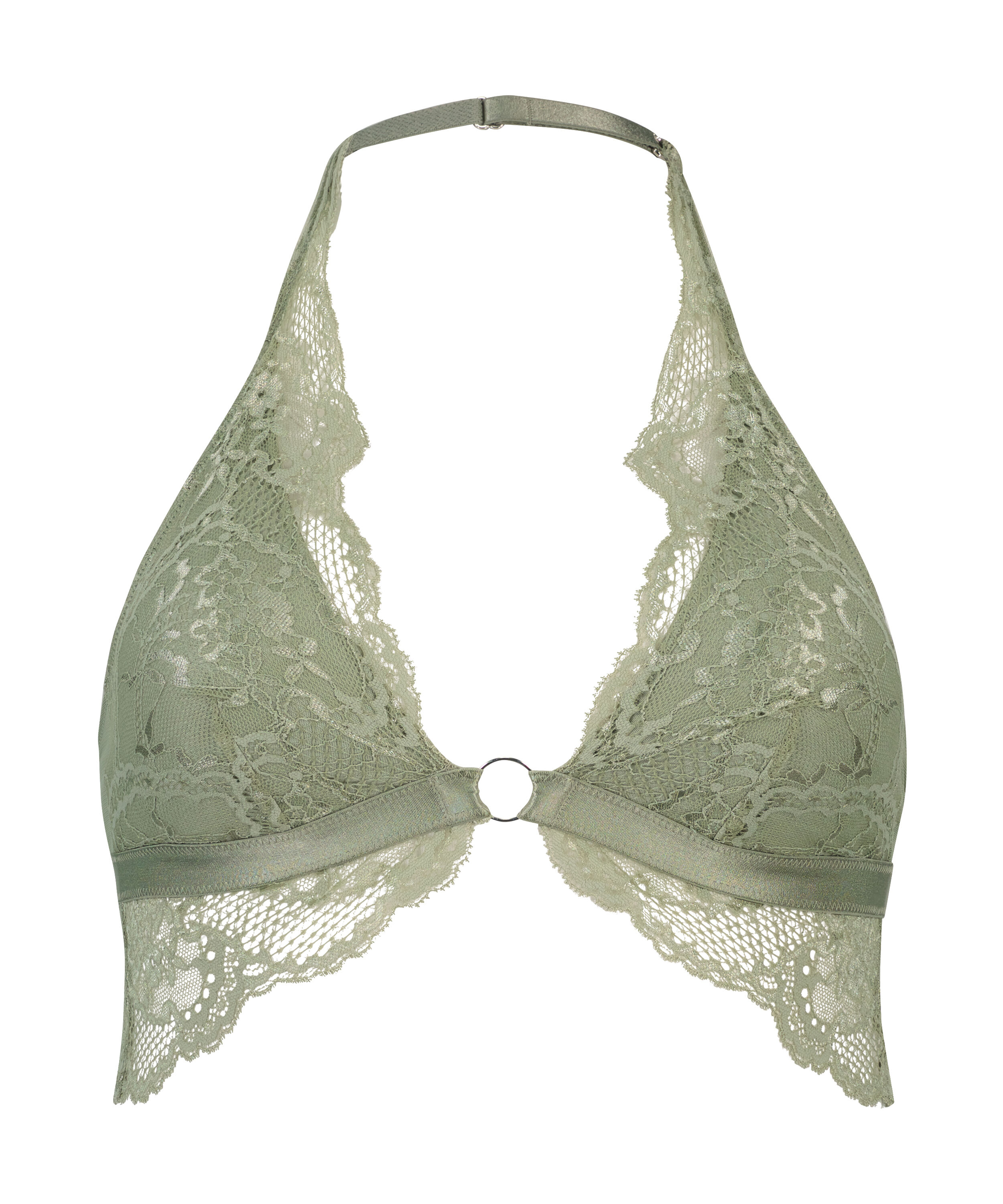 light green bralette