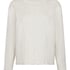 Pyjama Top Loose Pointelle, Gray