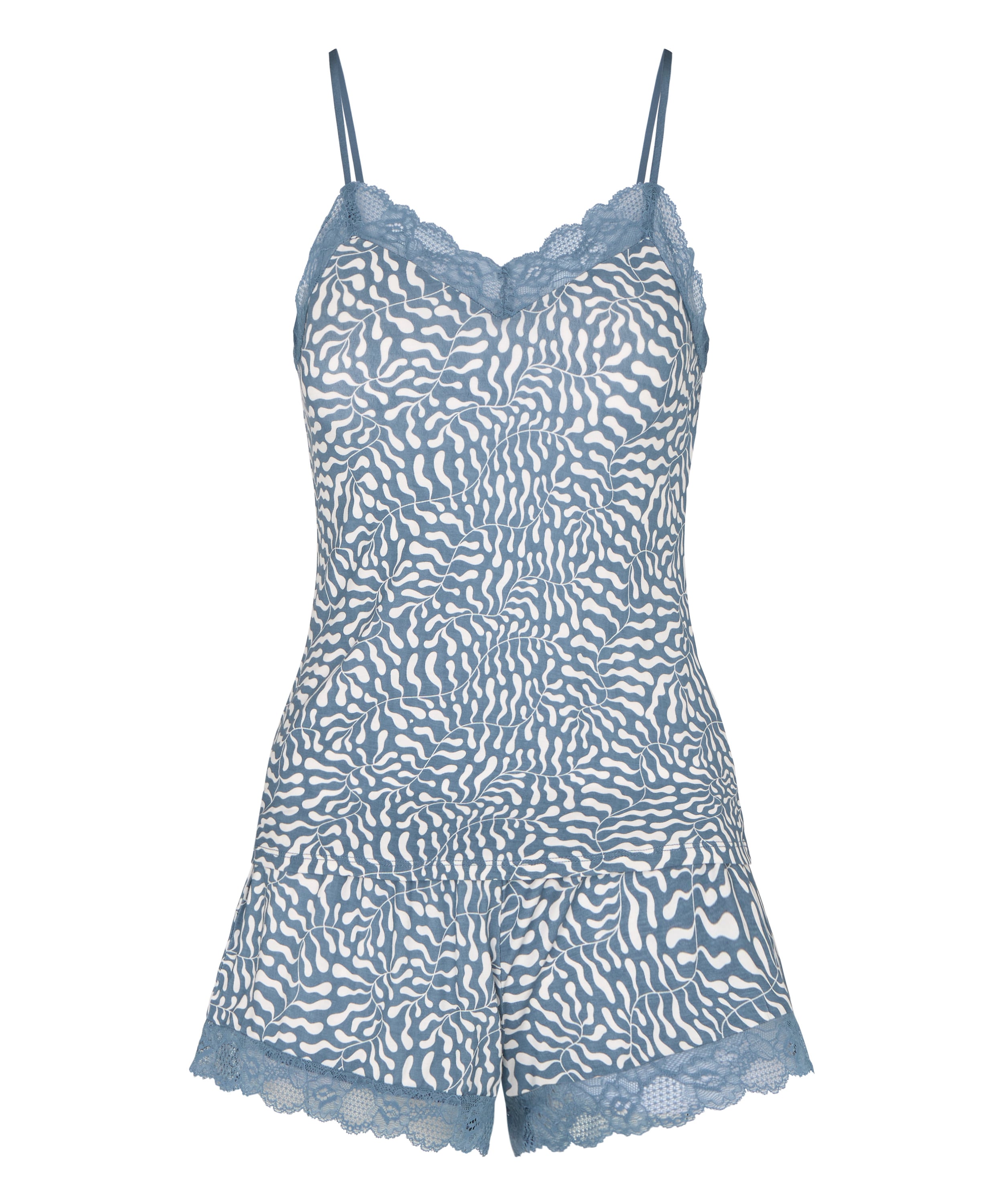 Cami Short Pyjama Set, Blue, main