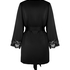 Satin Kimono, Black