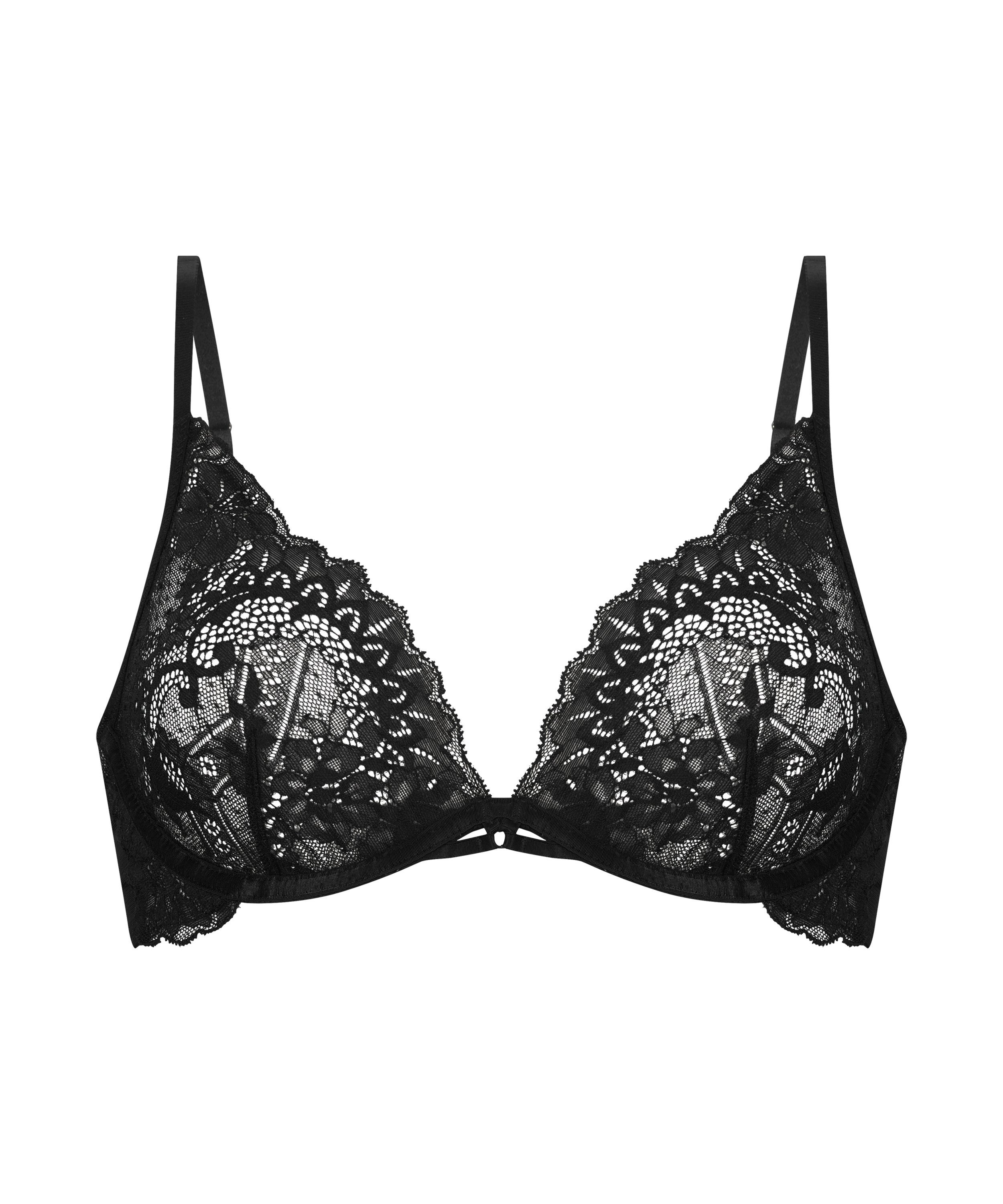 Josefina Non-Padded Underwired Bra, Black, main