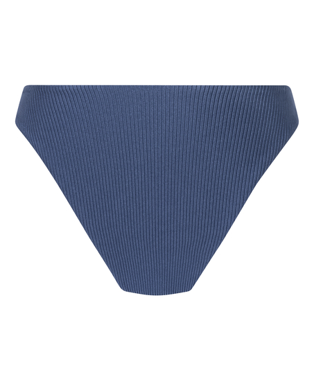 Sardinia High-Leg Bikini Bottoms, Blue
