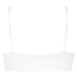 Seamless bralette, White