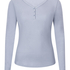 Longsleeved Pyjama Top Henley, Purple