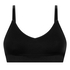 Dide Triangle Bralette, Black
