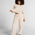 Pant Fluffy Fleece, Beige