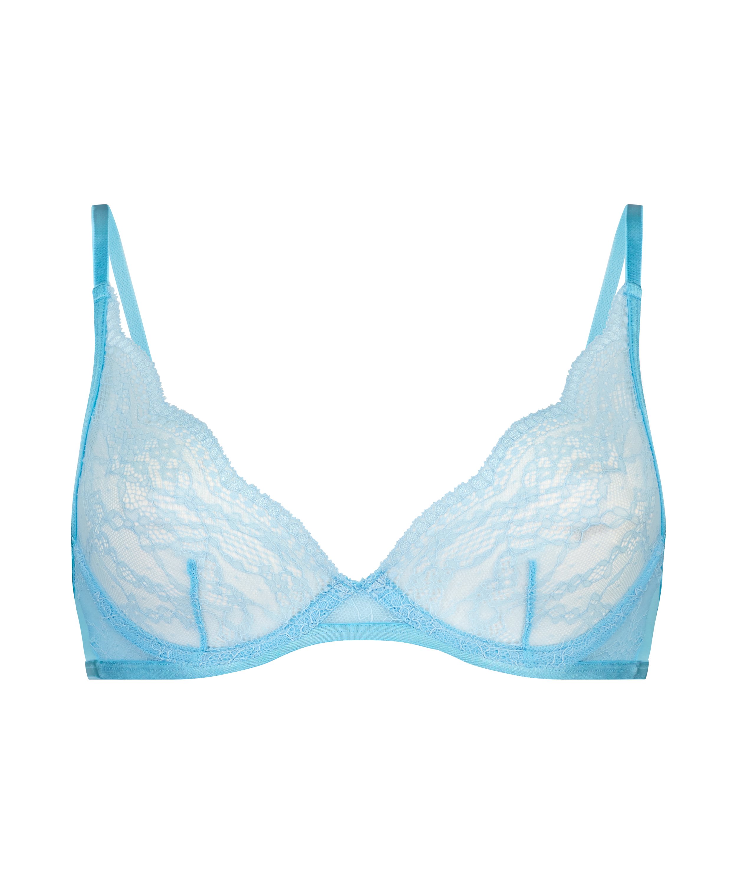 Isabelle Non-Padded Underwired Bra, Blue, main