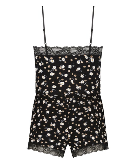 Cami Short Pyjama Set, Black