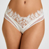 Highleg Brazilian Millie, White