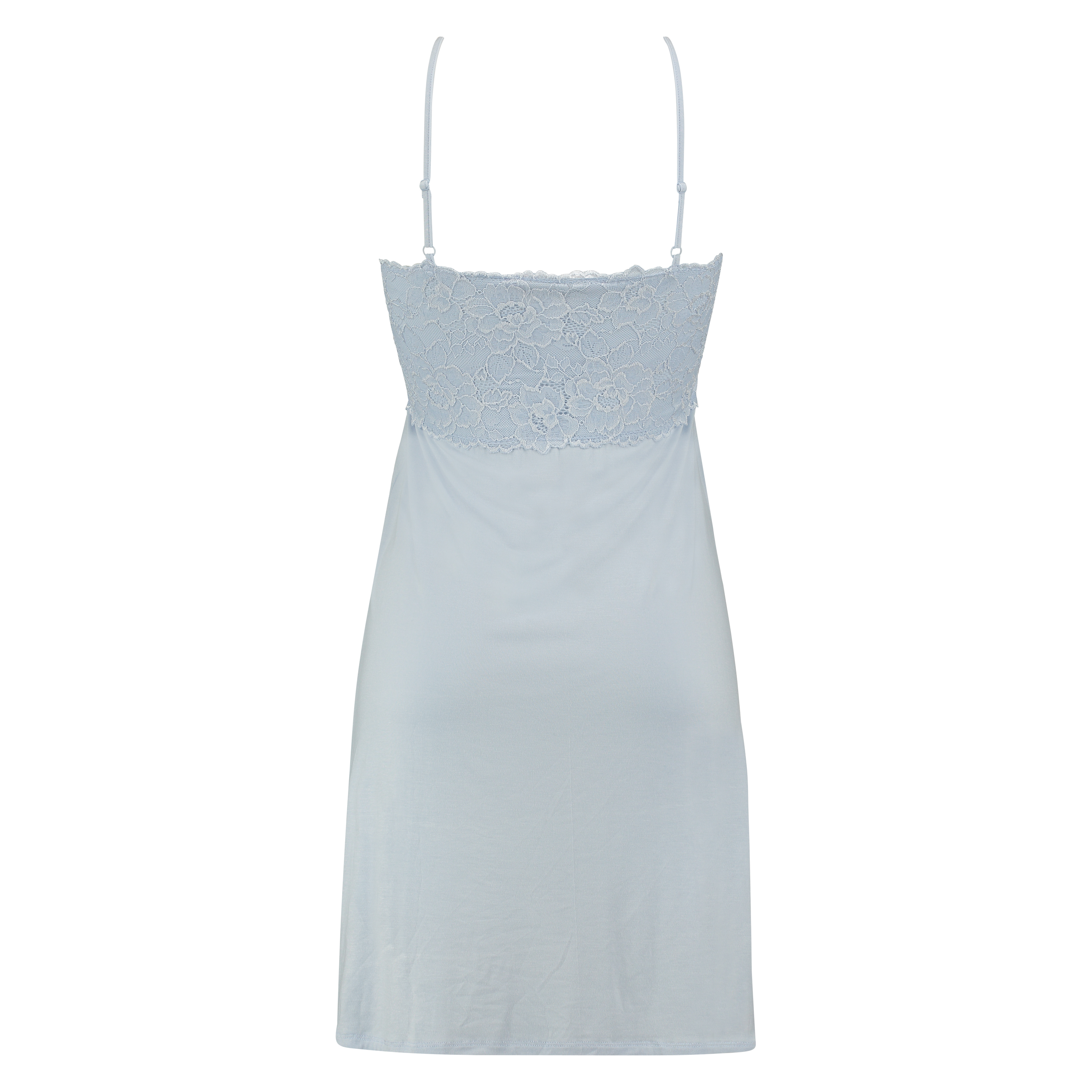Slipdress Satin Home, Blue, main