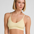 Dide Triangle Bralette, Yellow