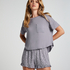 Short Pyjama Set, Purple