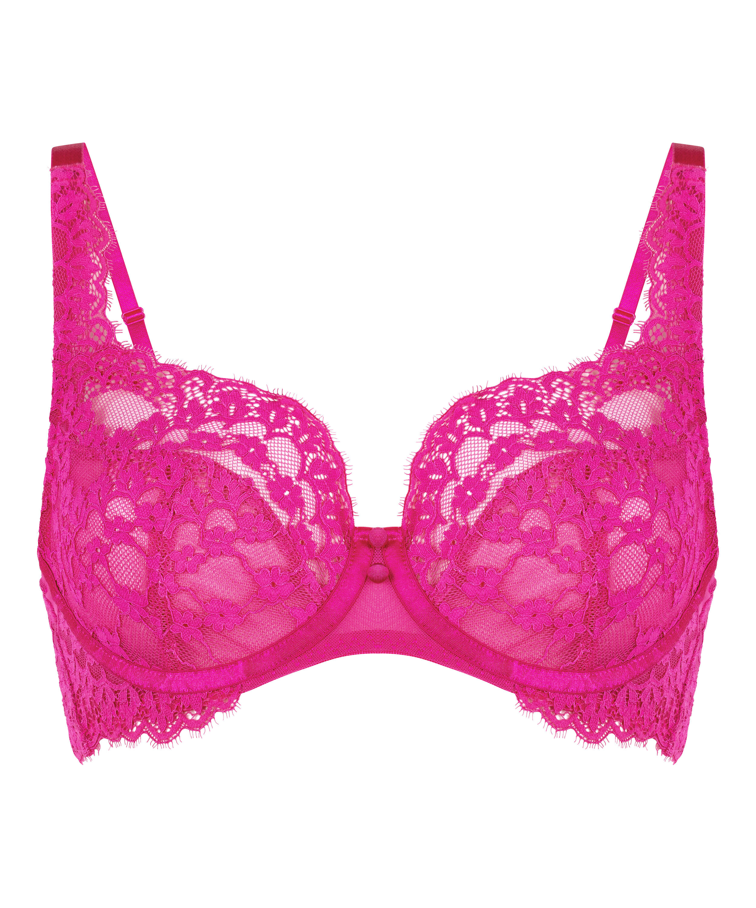 Daisy Non-Padded Underwired Bra, Pink