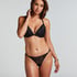 Vera Padded Push-Up Underwired Bra, Black