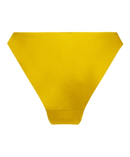 Nice High-Leg Bikini Bottoms, Yellow