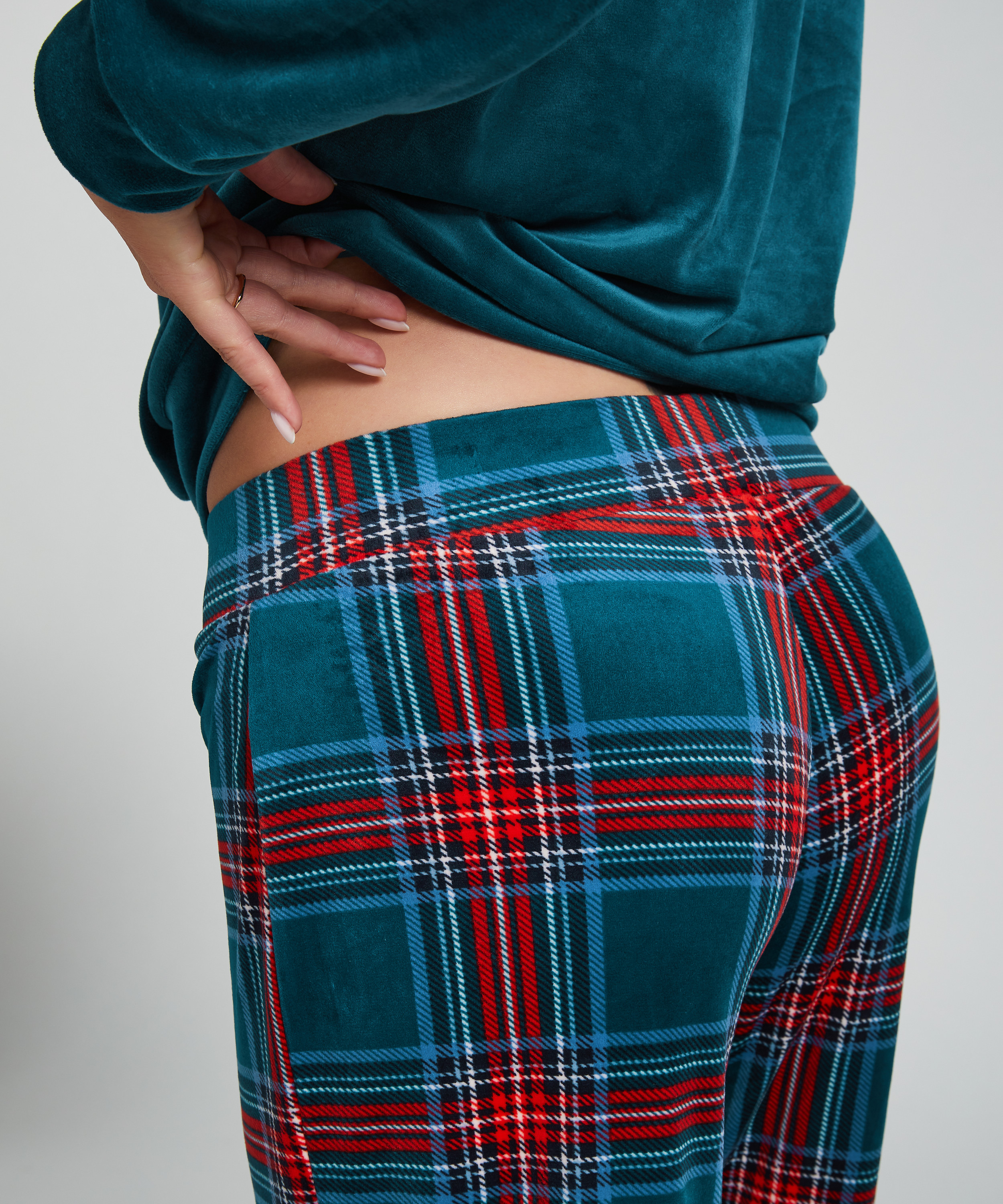 Pyjamaset with Bag, Blue, main