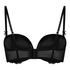 Posie Padded Underwired Strapless Maximizer Bra, Black