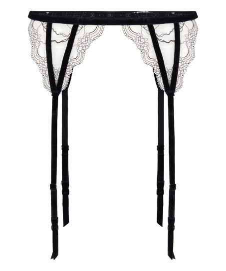 Agnes Suspender, White