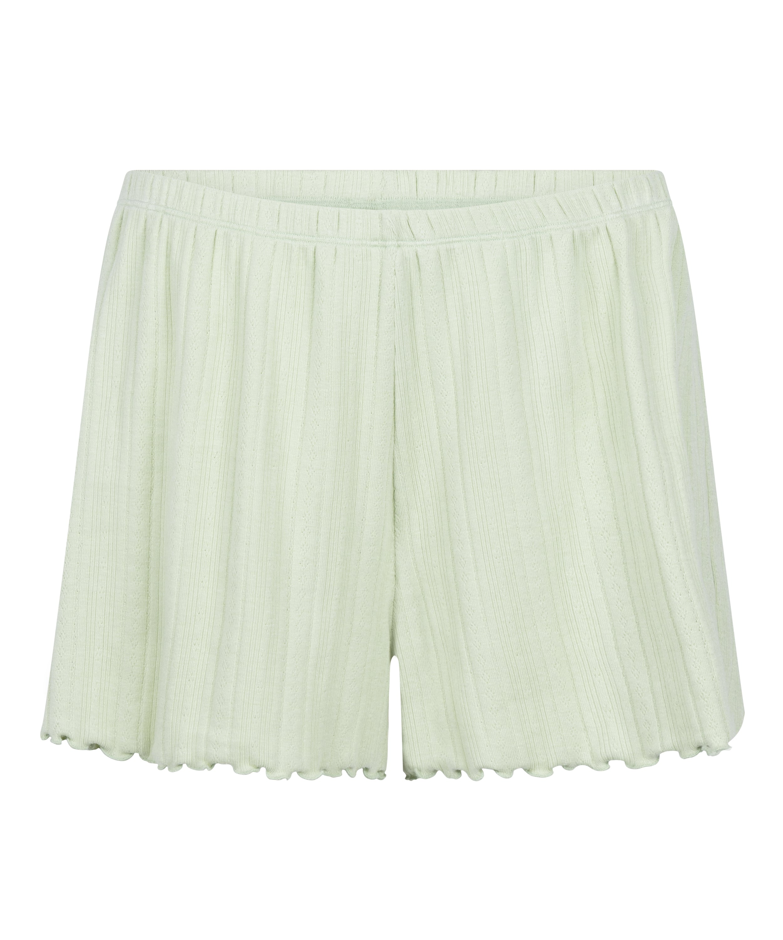 Short Pointelle, Green, main