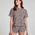 Brushed Jersey Top, Beige