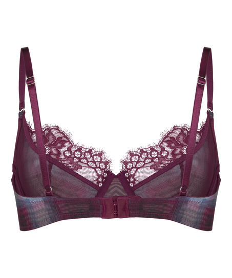 Non-Padded Underwired Bra Elise, Purple